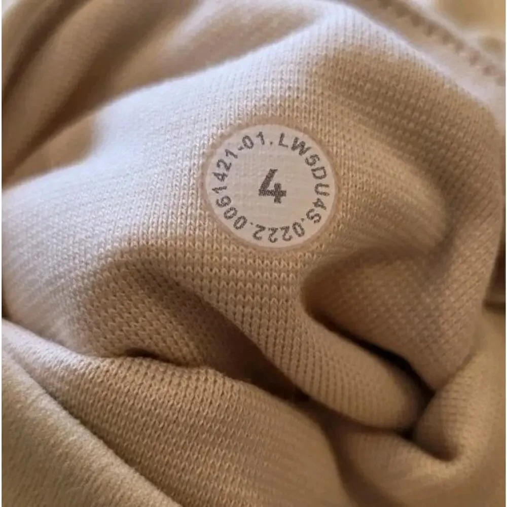 Lululemon Align High-rise Light Tan Pants Leggings With Pockets Size 4 LW5DU4S